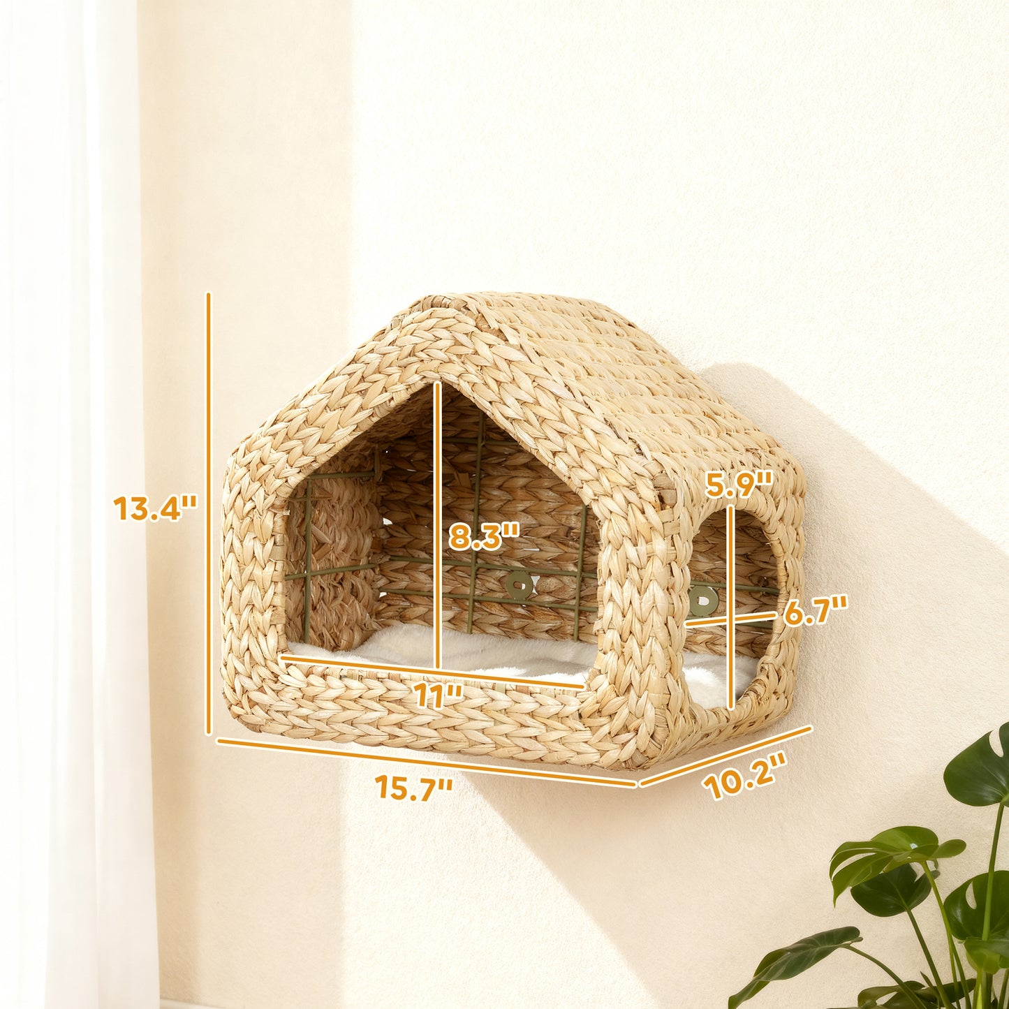 Natural Cat Wall House