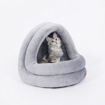 Premium Cat House Bed