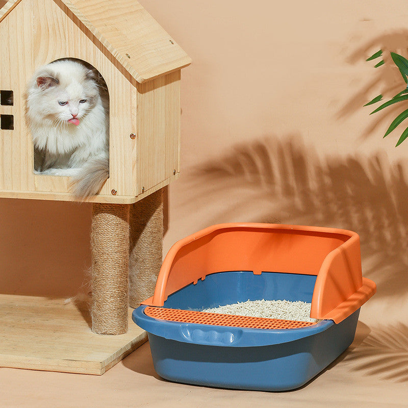 Enclosed Cat Litter Box Kennel