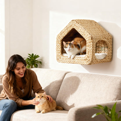 Natural Cat Wall House