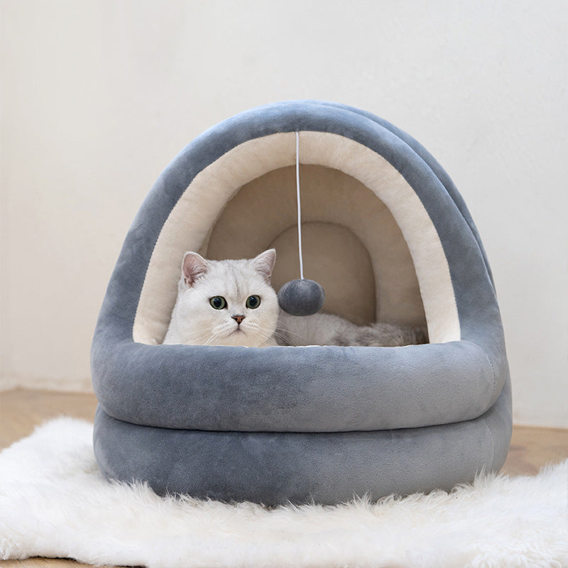 Premium Cat House Bed