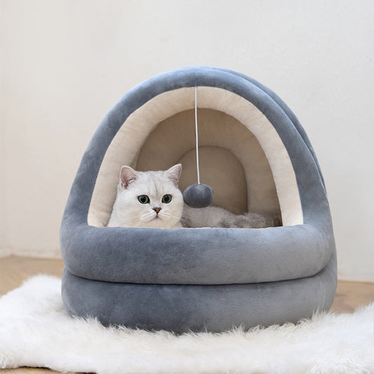 Premium Cat House Bed