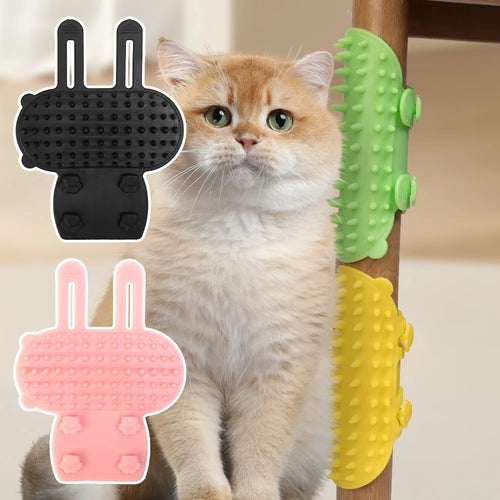 Self-Cleaning Cat Grooming Brush