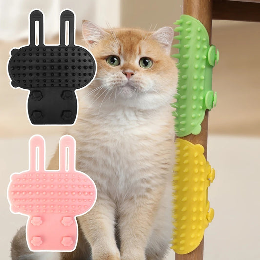 Self-Cleaning Cat Grooming Brush