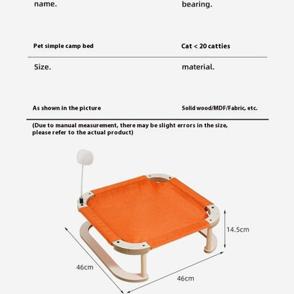 Minimalist Washable Cat Hammock