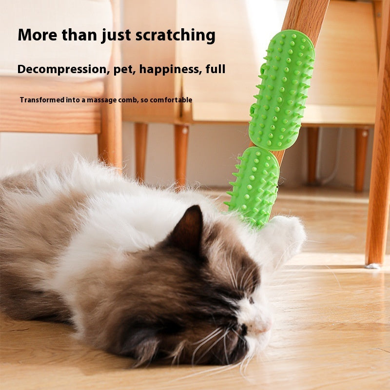 Self-Cleaning Cat Grooming Brush