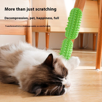 Self-Cleaning Cat Grooming Brush