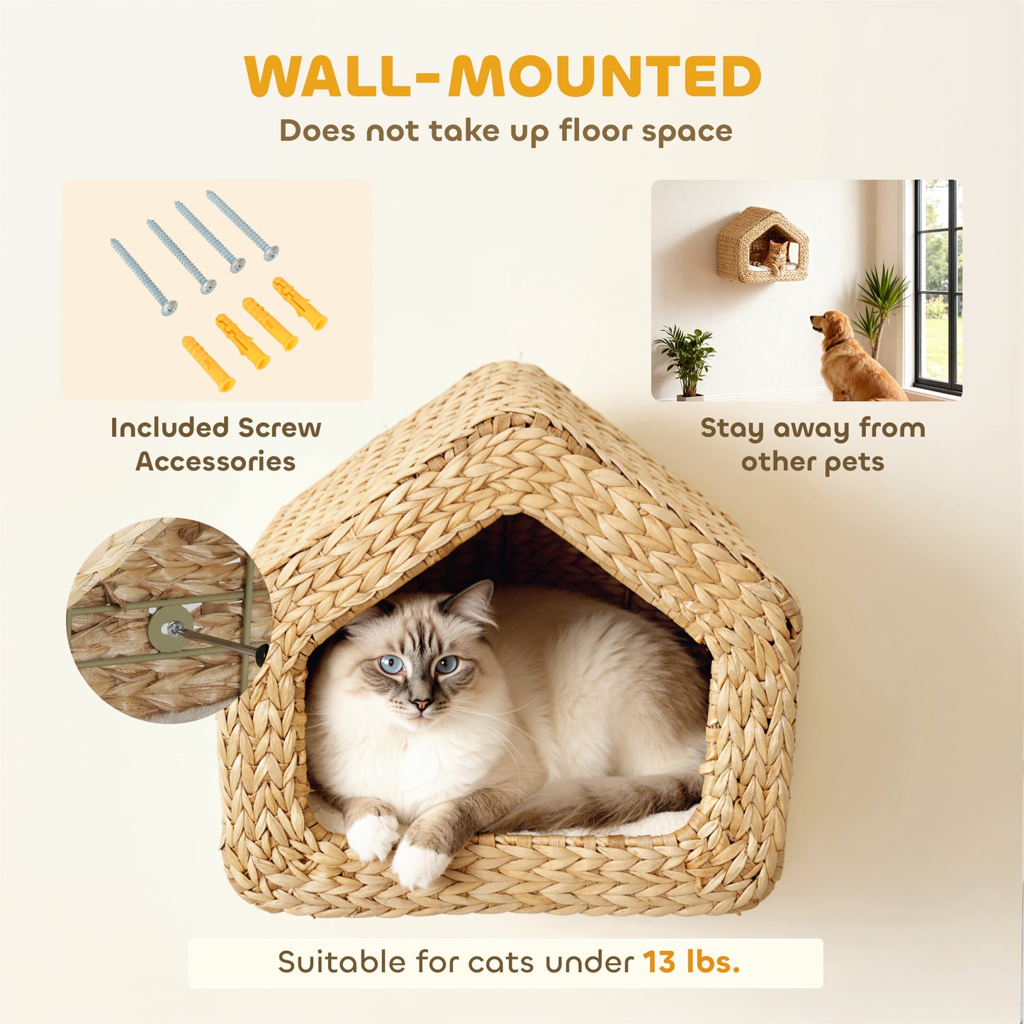 Natural Cat Wall House