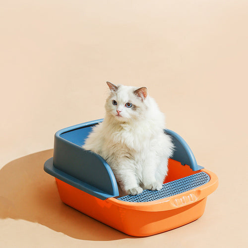 Enclosed Cat Litter Box Kennel