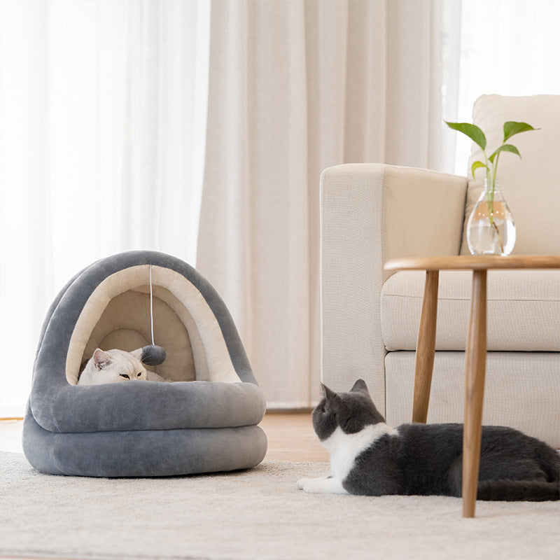 Premium Cat House Bed
