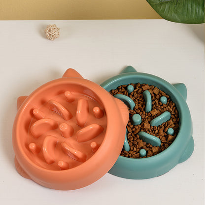 Anti-Gulping Slow Feeder
