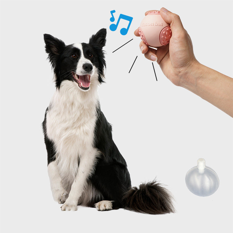 Interactive Rolling Dog Ball