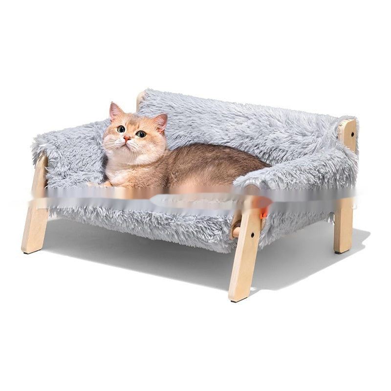 Wooden All-Season Pet House