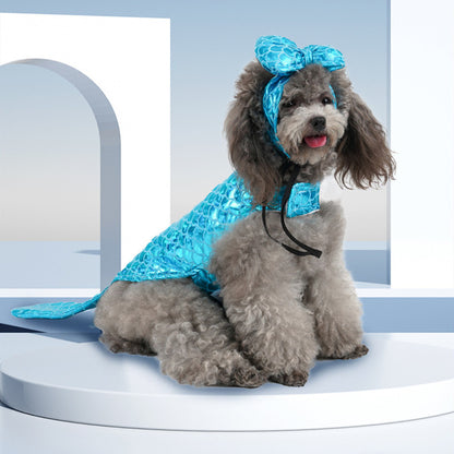 Mermaid Pet Costume Set
