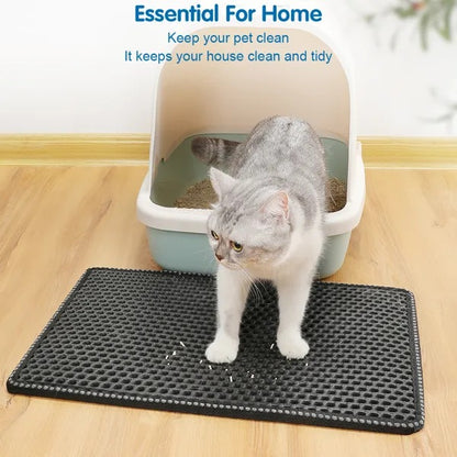 Double Layer Cat Litter Mat