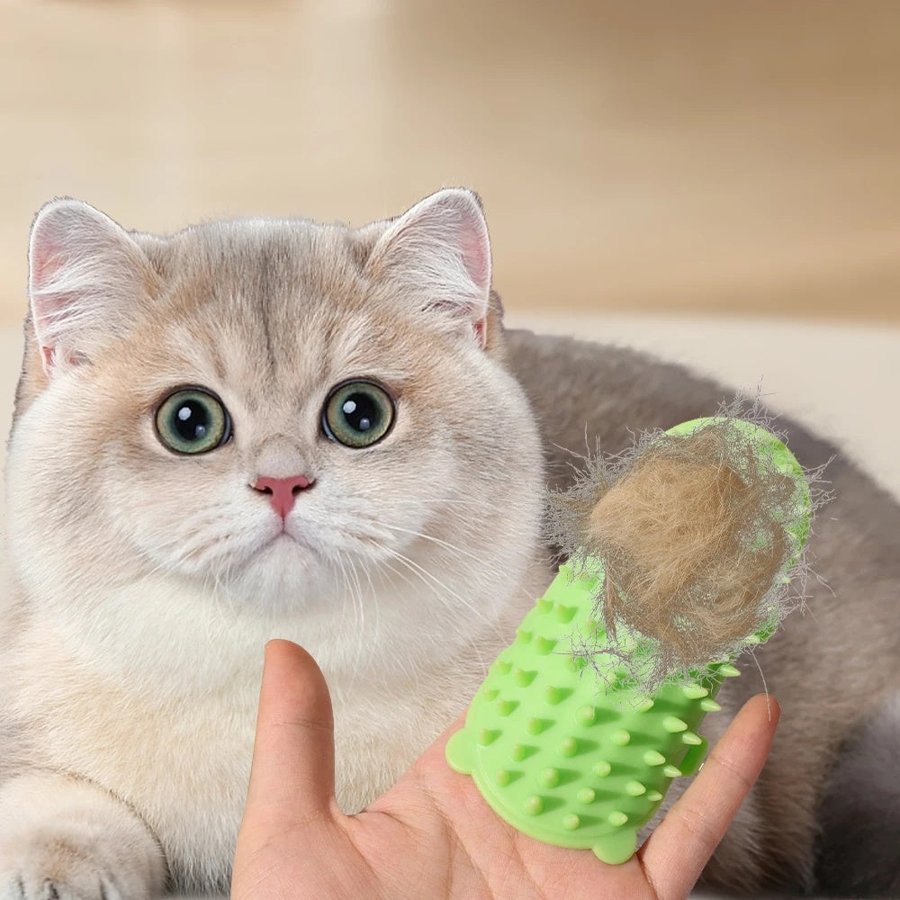 Self-Cleaning Cat Grooming Brush